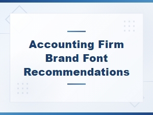 Best Free Fonts for Accounting Firm Branding